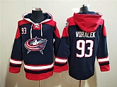 Blue Jackets 93 Voracek Navy Blue All Stitched Sweatshirt Hoodie,baseball caps,new era cap wholesale,wholesale hats